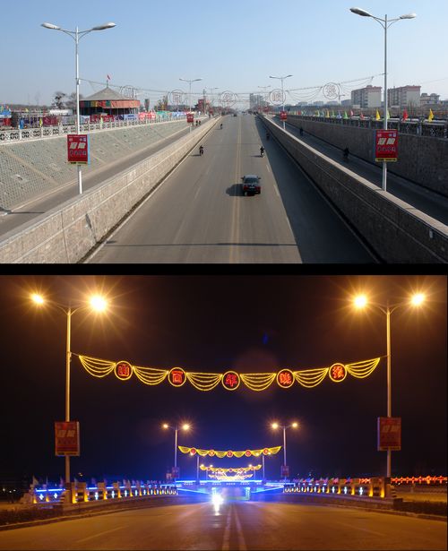 灯光隧道